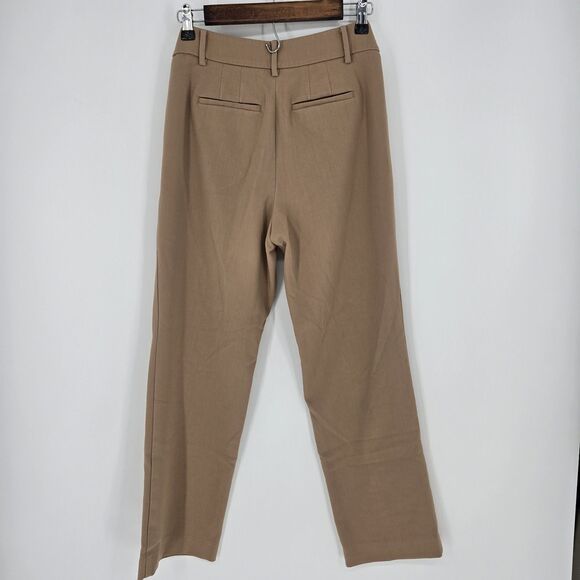 Talbots Southampton Pant Brown Flat Front 4 Petite - Picture 7 of 7